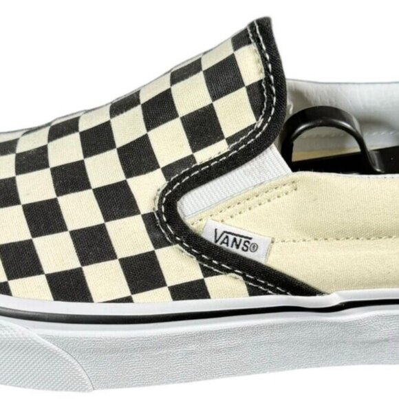 Vans Other - Vans Old Skool Checkerboard Skate Shoes Mens Size 9 Womens 10.5 - Black/White